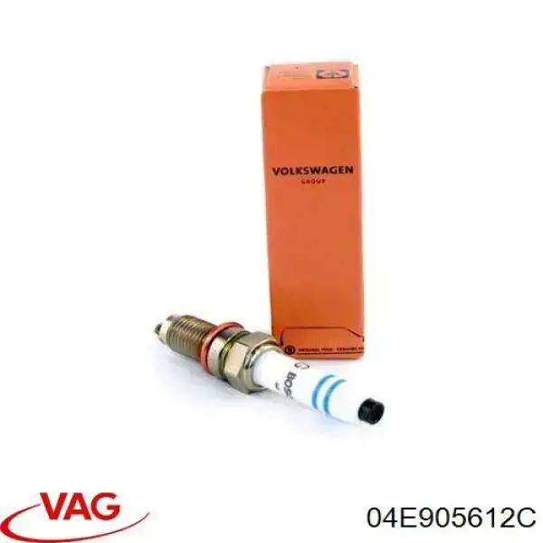 Vela de ignição 04E905612C VAG