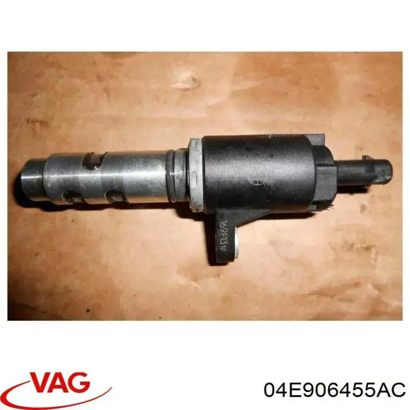 04E906455AC VAG Válvula eletromagnética de posição (de fases) da árvore distribuidora