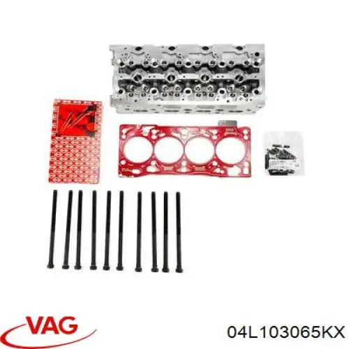 04L103065KX VAG cabeça de motor (cbc)