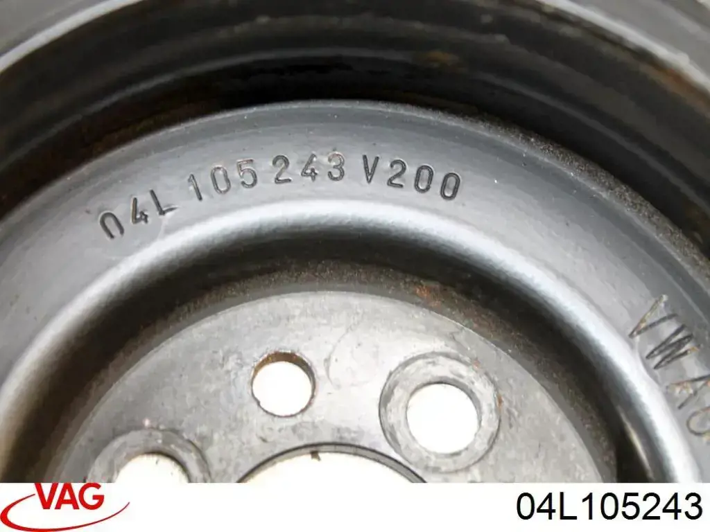 Купить 04L105243 VAG Шкив-демпфер коленвала