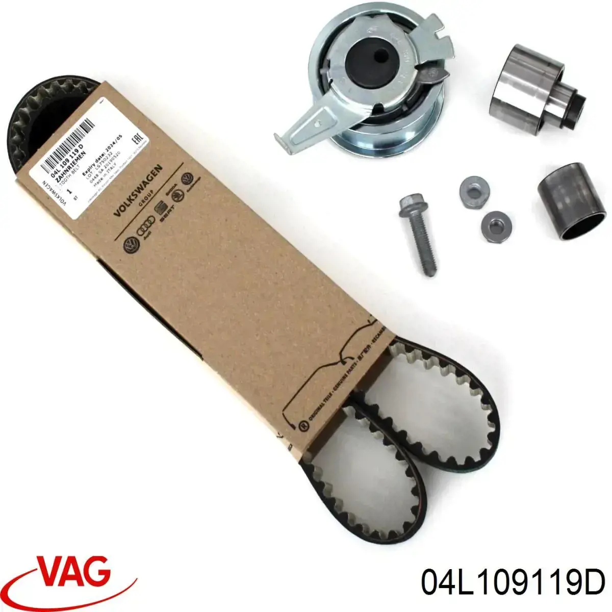 04L109119D VAG Correia do mecanismo de distribuição de gás