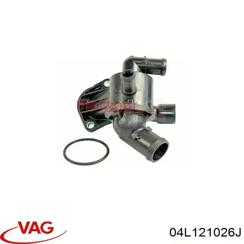 04L121026J VAG Корпус термостата в сборе