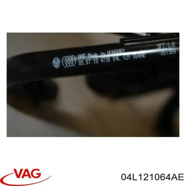 Mangueira (cano derivado) do sistema de esfriamento VAG 04L121064AE preço, a partir de 95,37 USD