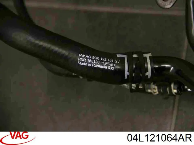 Compre 04L121064AR VAG Mangueira (cano derivado) do sistema de esfriamento