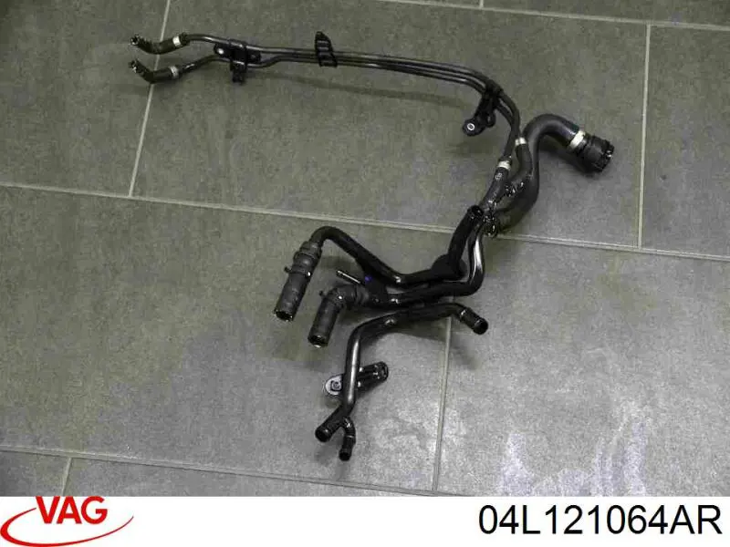 Mangueira (cano derivado) do sistema de esfriamento VAG 04L121064AR preço, a partir de 94,19 USD