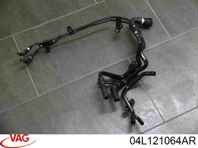 04L121064AR VAG Mangueira (cano derivado) do sistema de esfriamento