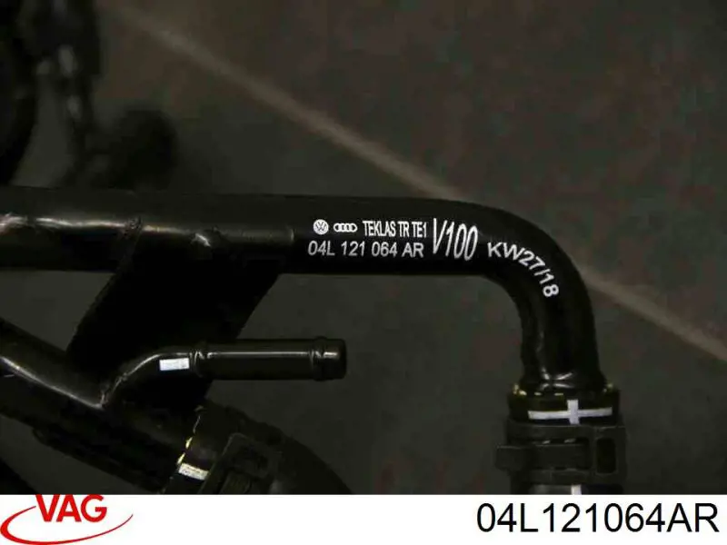 Mangueira (cano derivado) do sistema de esfriamento VAG 04L121064AR preço, a partir de 94,19 USD