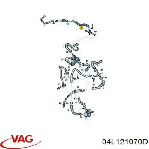  VAG 04L121070D цена, от 11.85 USD