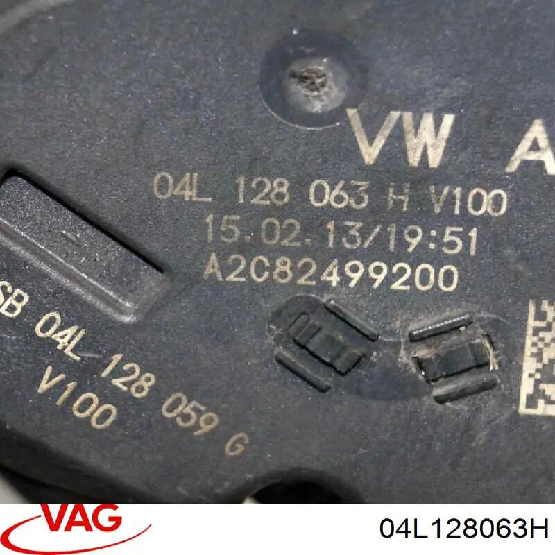 04L128063H VAG Válvula de borboleta montada