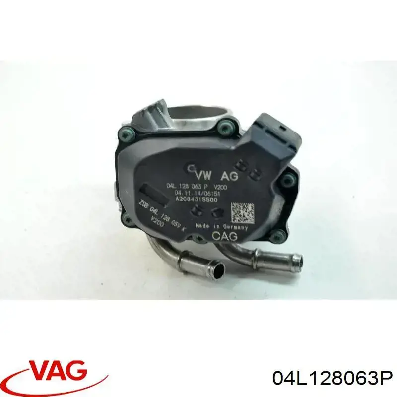 04L128063P VAG Válvula de borboleta montada