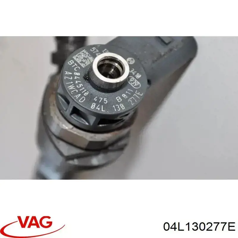 Inyector de combustible 04L130277E VAG/Audi