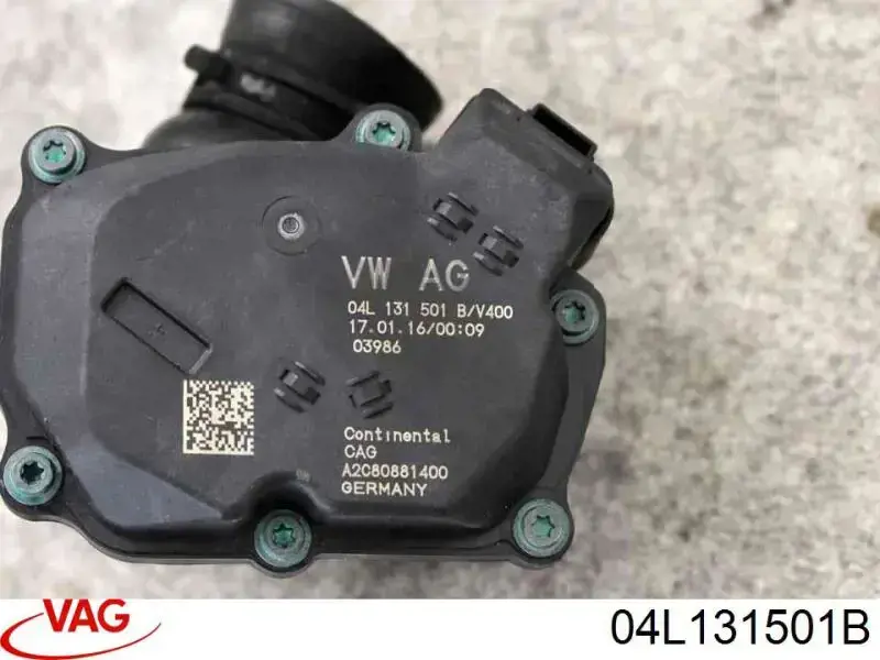 04L131501B VAG Válvula EGR de recirculação dos gases