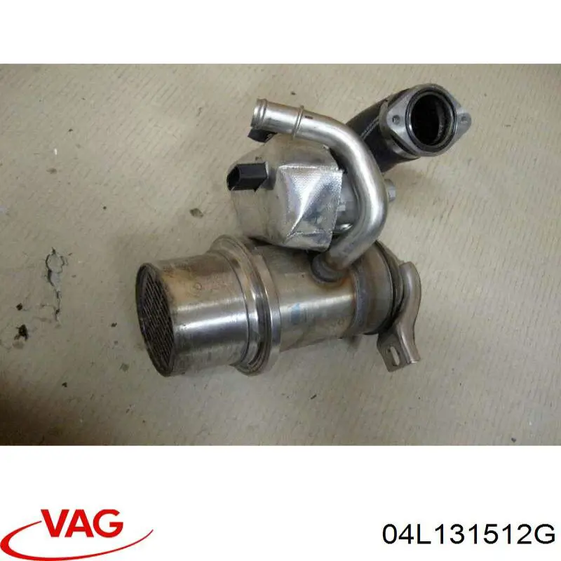 Радиатор системы рециркуляции ОГ VAG 04L131512G