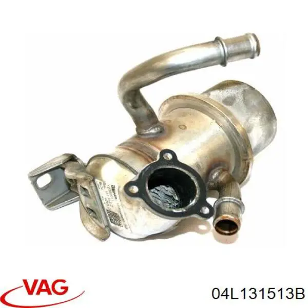 Радиатор системы EGR рециркуляции выхлопных газов VAG 04L131513B