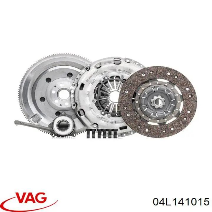 Комплект сцепления (3 части) VAG 04L141015 цена, от 206.85 USD