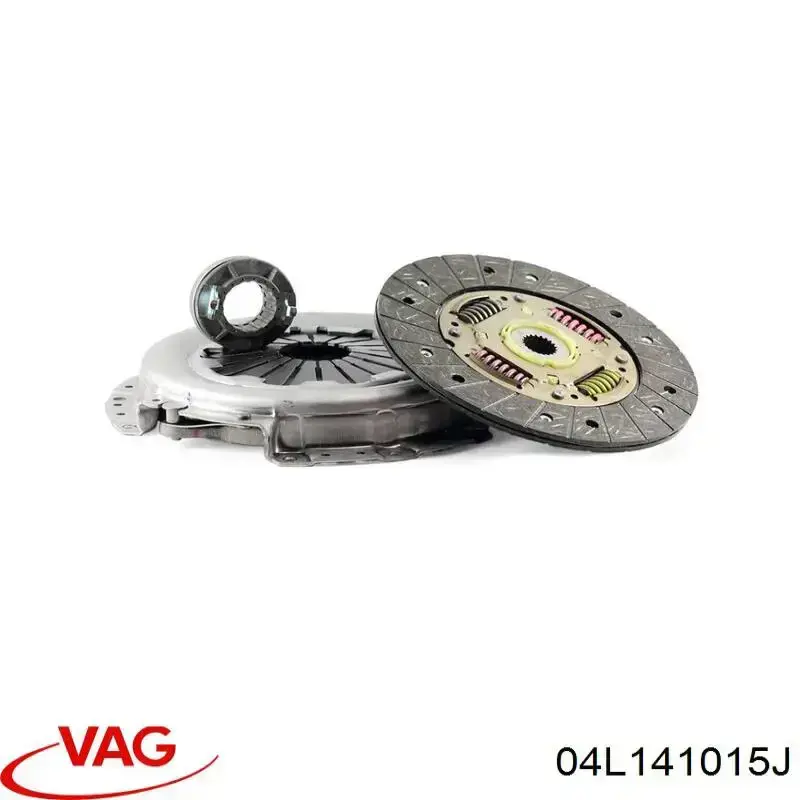 Комплект сцепления (3 части) VAG 04L141015J цена, от 64.40 USD