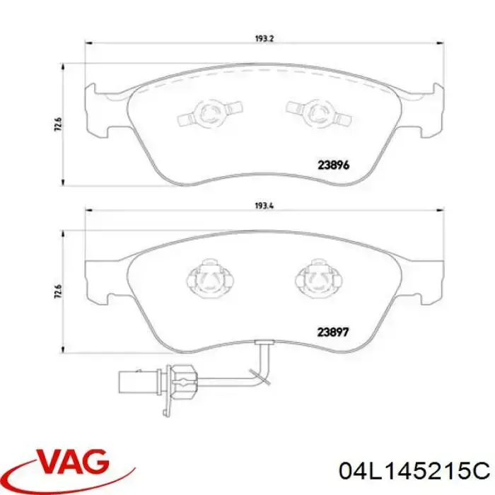  VAG 04L145215C цена, от 14.26 USD