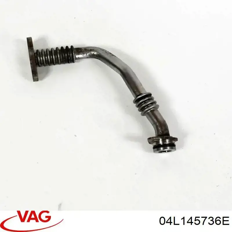 Купить 04L145736E VAG Трубка (шланг) отвода масла от турбины