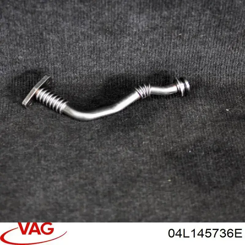 Трубка (шланг) отвода масла от турбины VAG 04L145736E цена, от 5.93 USD
