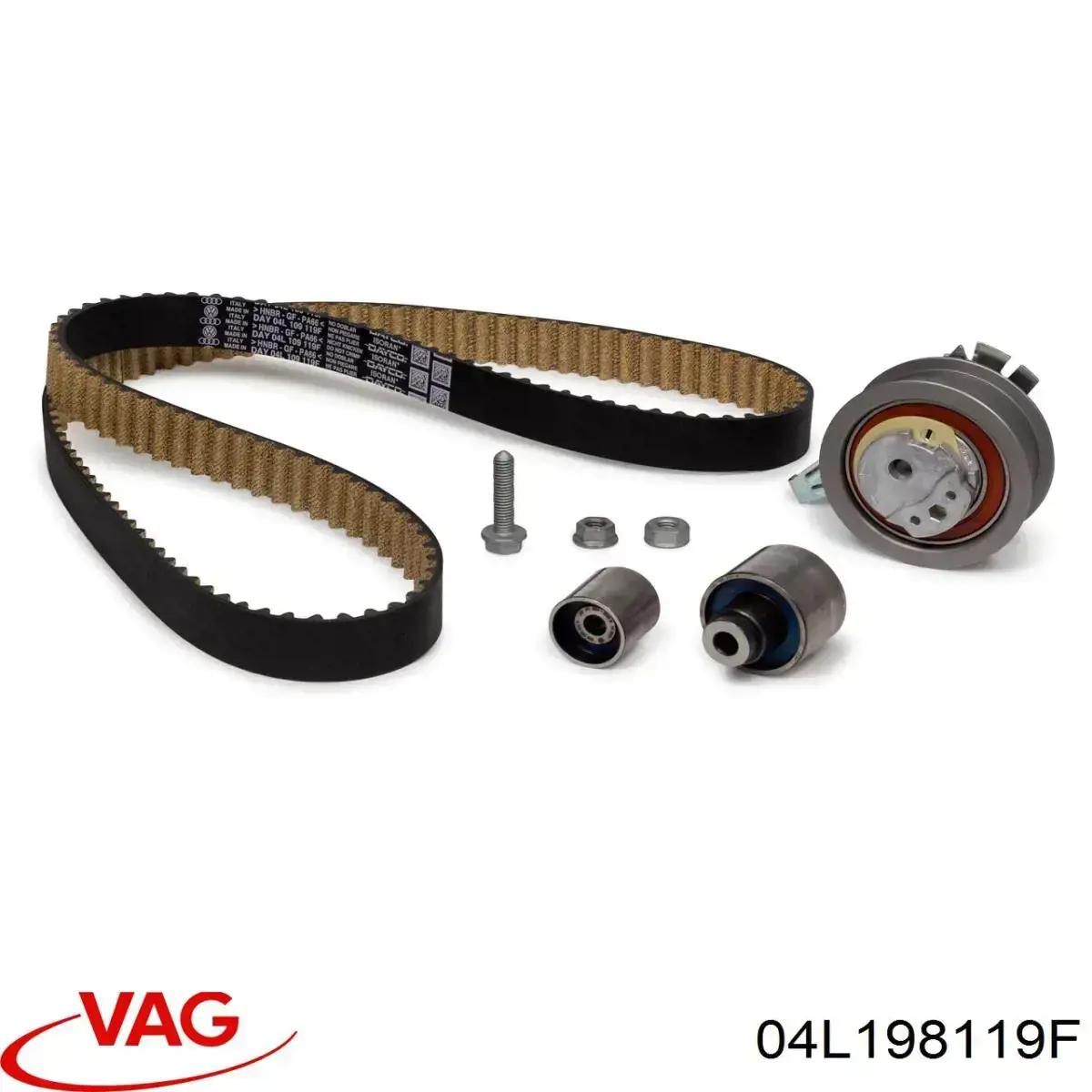 ГРМ ремни, комплект VAG 04L198119F цена, от 206.39 USD