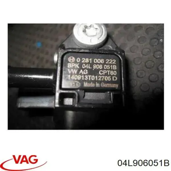 Sensor De Presion Del Colector De Admision 04L906051B VAG