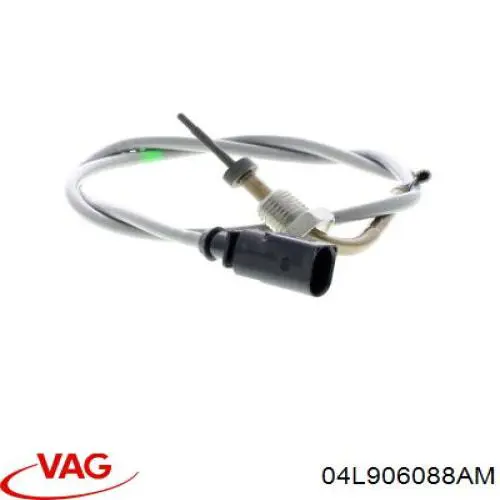 Датчик температуры выхлопных газов  до катализатора VAG 04L906088AM цена, от 39.21 USD