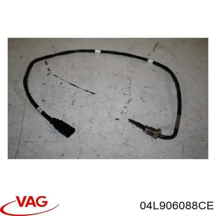 04L906088CE VAG sensor de temperatura dos gases de escape (ge, até o catalisador)