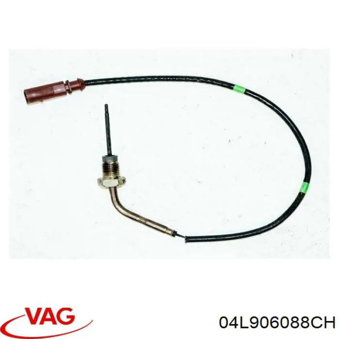 04L906088CH VAG sensor de temperatura dos gases de escape (ge, antes de filtro de partículas diesel)