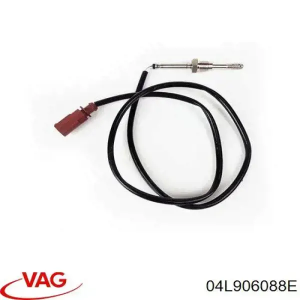 04L906088E VAG Датчик температуры отработавших газов (ОГ), перед сажевым фильтром