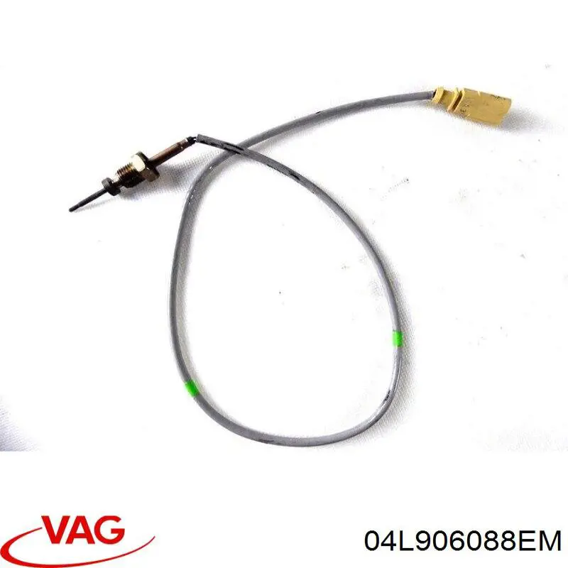 04L906088EM VAG sensor de temperatura dos gases de escape (ge, depois de filtro de partículas diesel)
