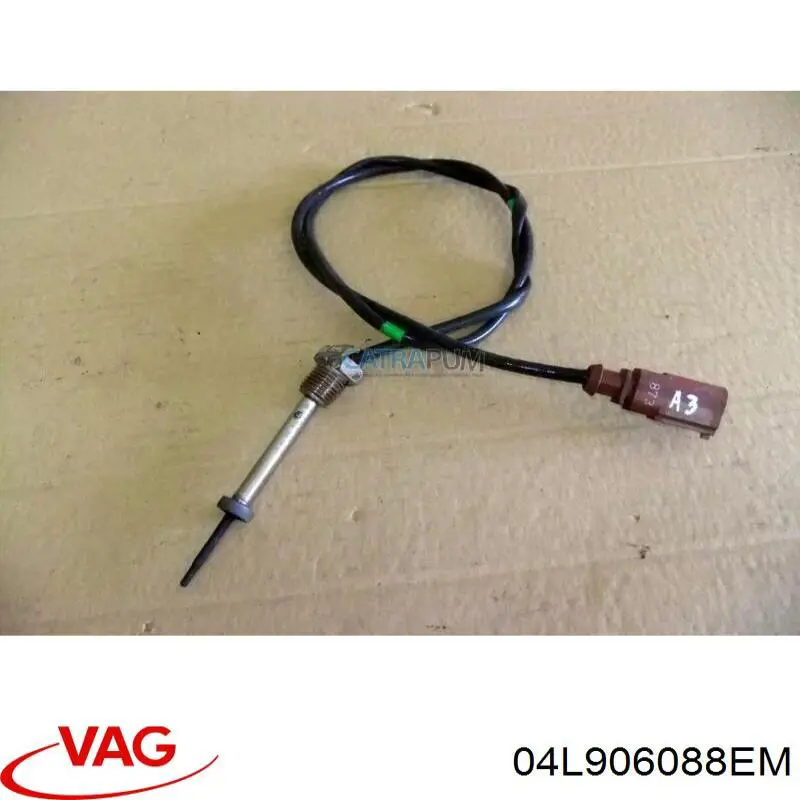 Датчик температуры выхлопных газов после сажевого фильтра VAG 04L906088EM цена, от 38.32 USD
