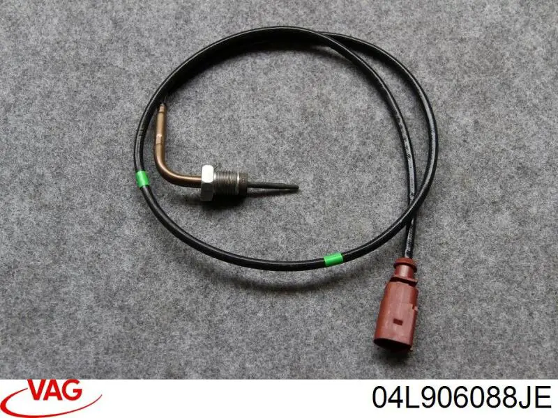 04L906088JE VAG sensor de temperatura dos gases de escape (ge, antes de filtro de partículas diesel)