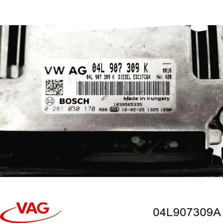 Купить 04L907309A VAG 