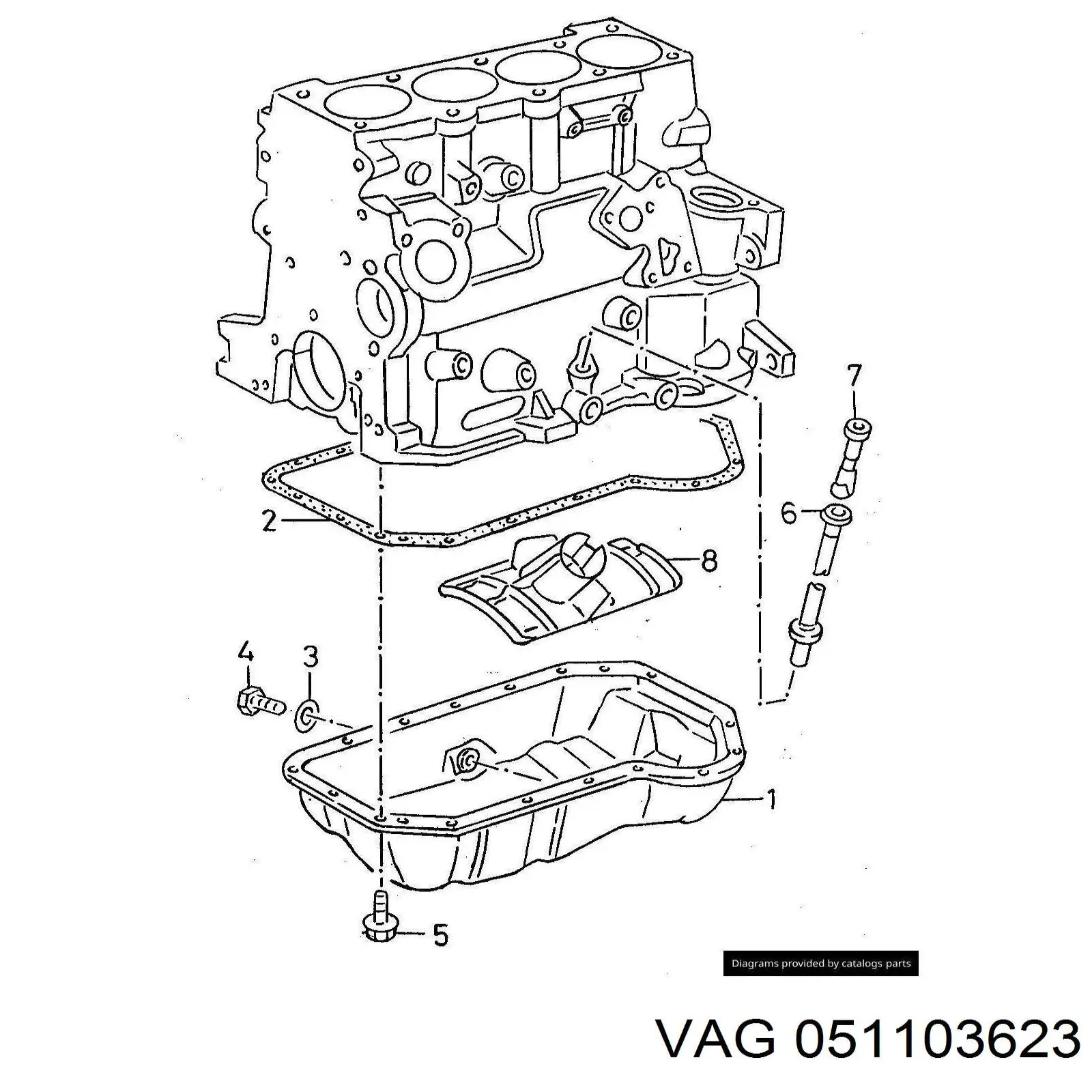 Купить 051103623 VAG 