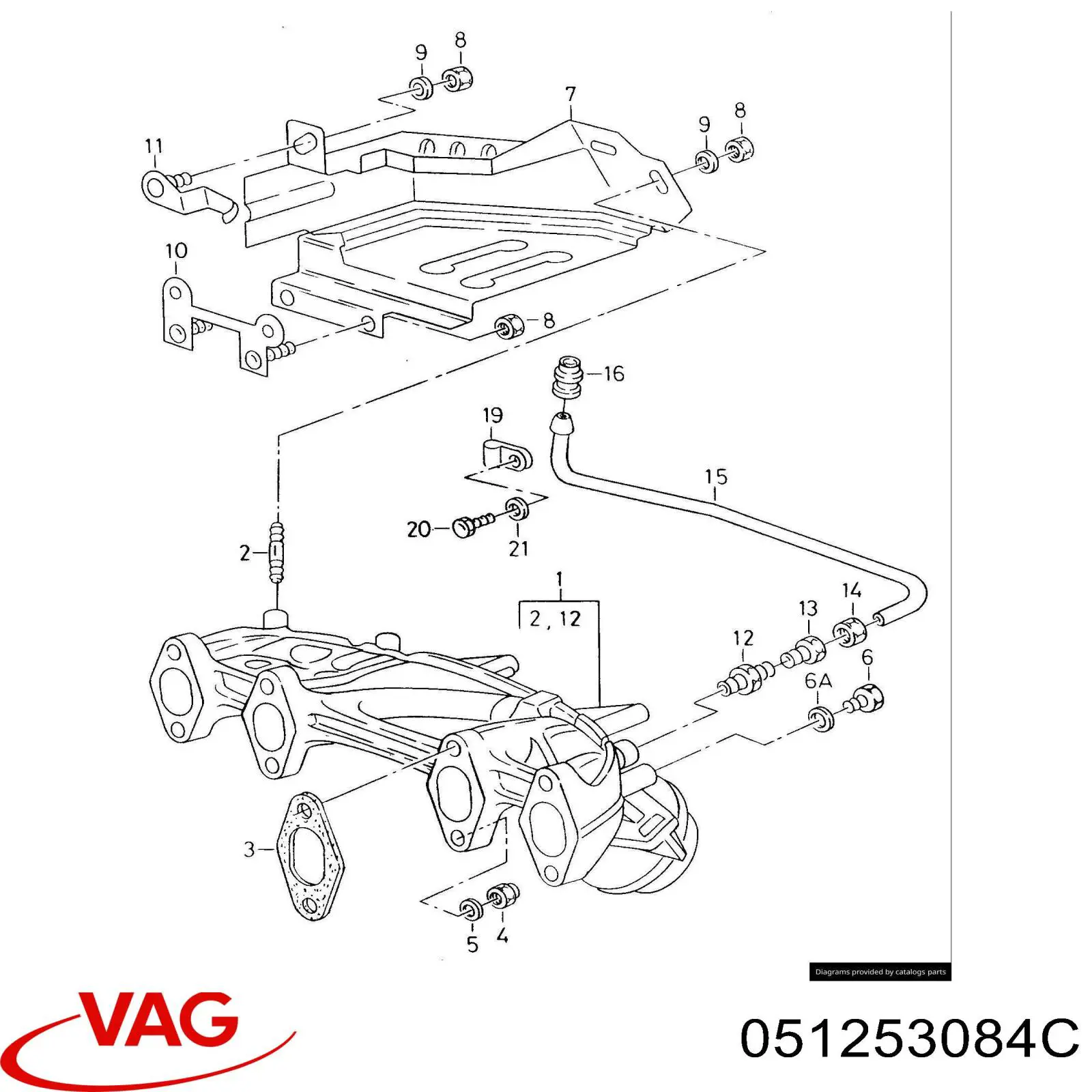 Купить 051253084C VAG 