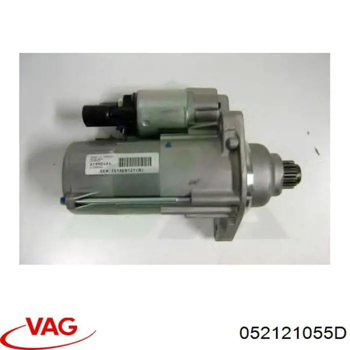 Купить 052121055D VAG Патрубок радиатора