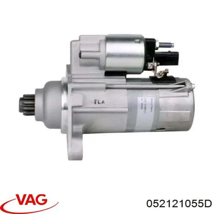 Патрубок радиатора 052121055D VAG