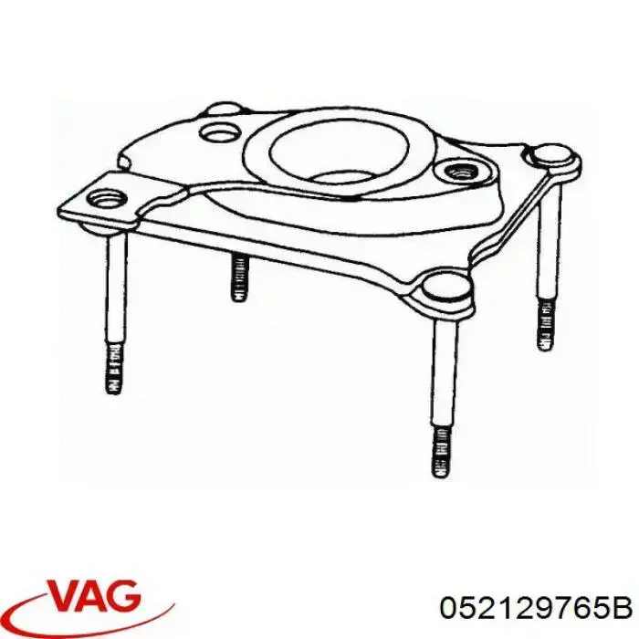Фланец карбюратора VAG 052129765B цена, от 27.25 USD