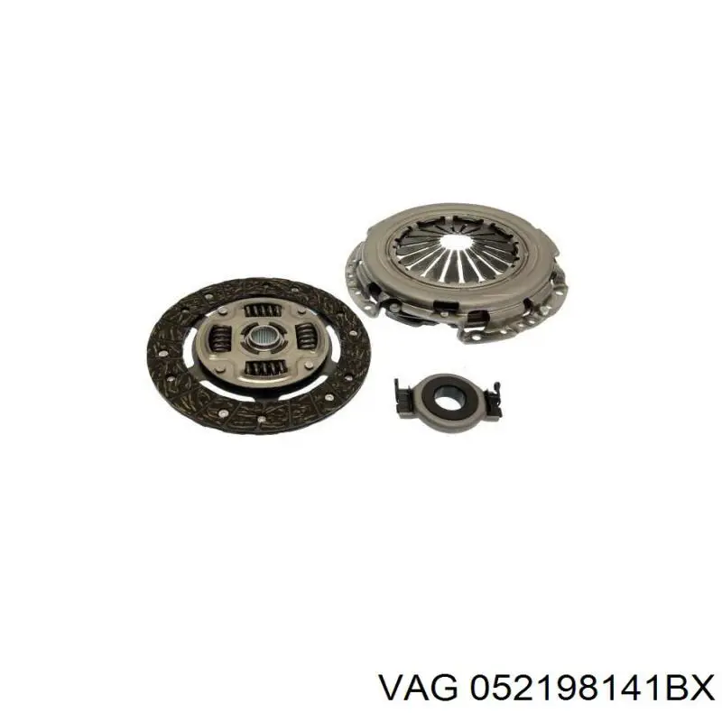 Купить 052198141BX VAG Комплект сцепления (диск, корзина, подшипник)