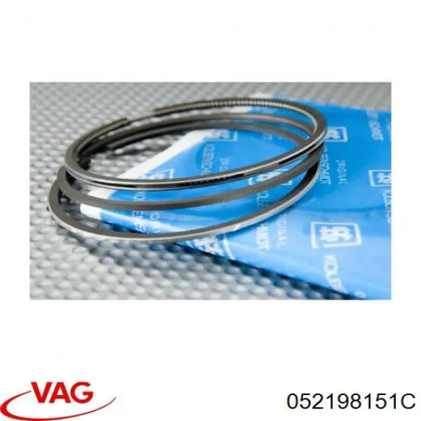 052198151C VAG кольца поршневые на 1 цилиндр, std.