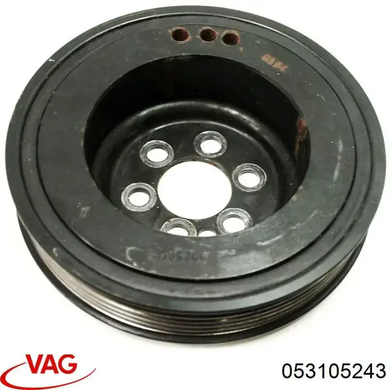 053105243 VAG Шкив коленчатого вала