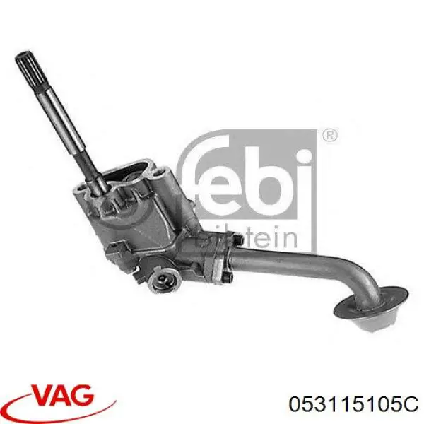 Помпа масляная VAG 053115105C цена, от 29.85 USD