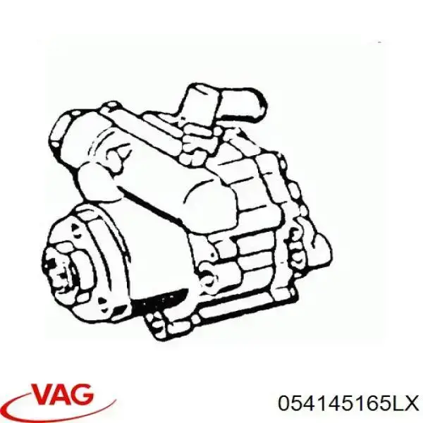 Купить 054145165LX VAG Насос рулевого управления