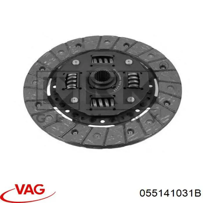 Диск сцепления 055141031B VAG