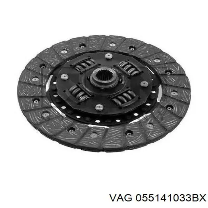 055141033BX VAG диск сцепления