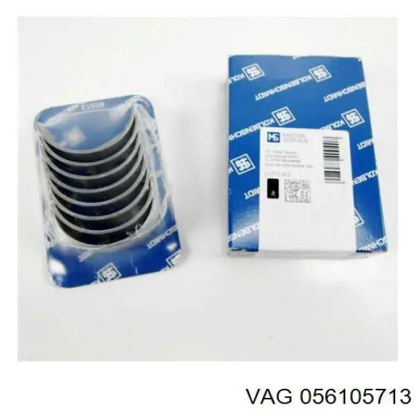 Вкладыши коленвала, шатунные, комплект, 1-й ремонт (+0,25) VAG 056105713 цена, от 5.35 USD