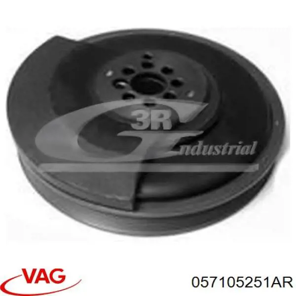 Шкив коленвала (демпфер) VAG 057105251AR цена, от 63.35 USD