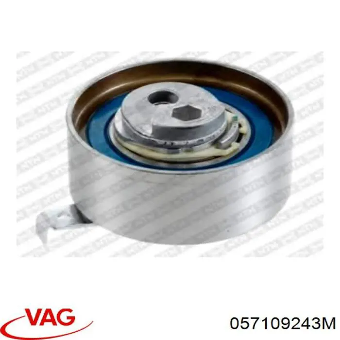 Ролик натяжителя ремня газораспределения VAG 057109243M цена, от 122.82 USD