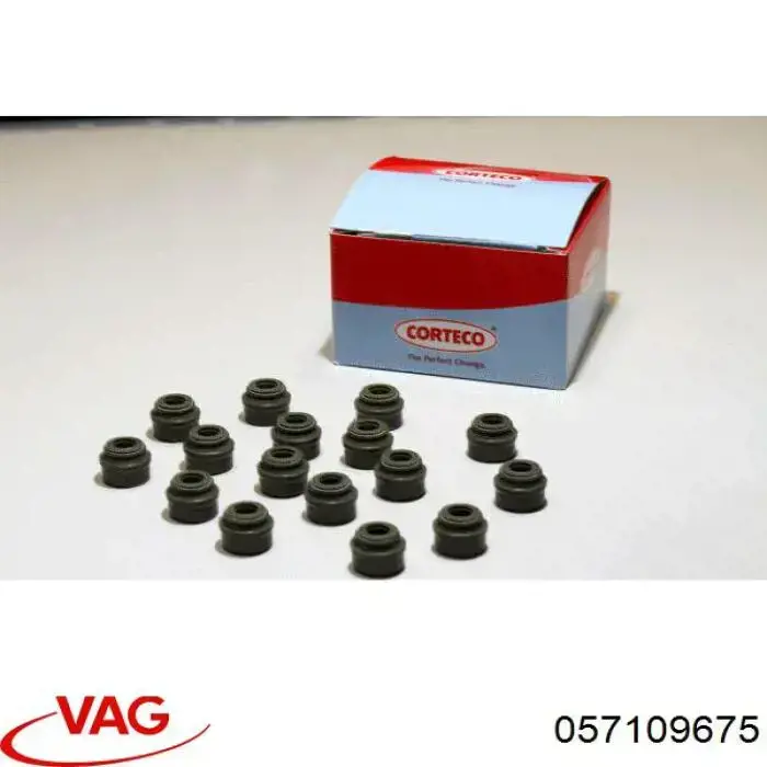 Маслосъемный сальник клапана впуск/выпуск VAG 057109675 цена, от 5.42 USD