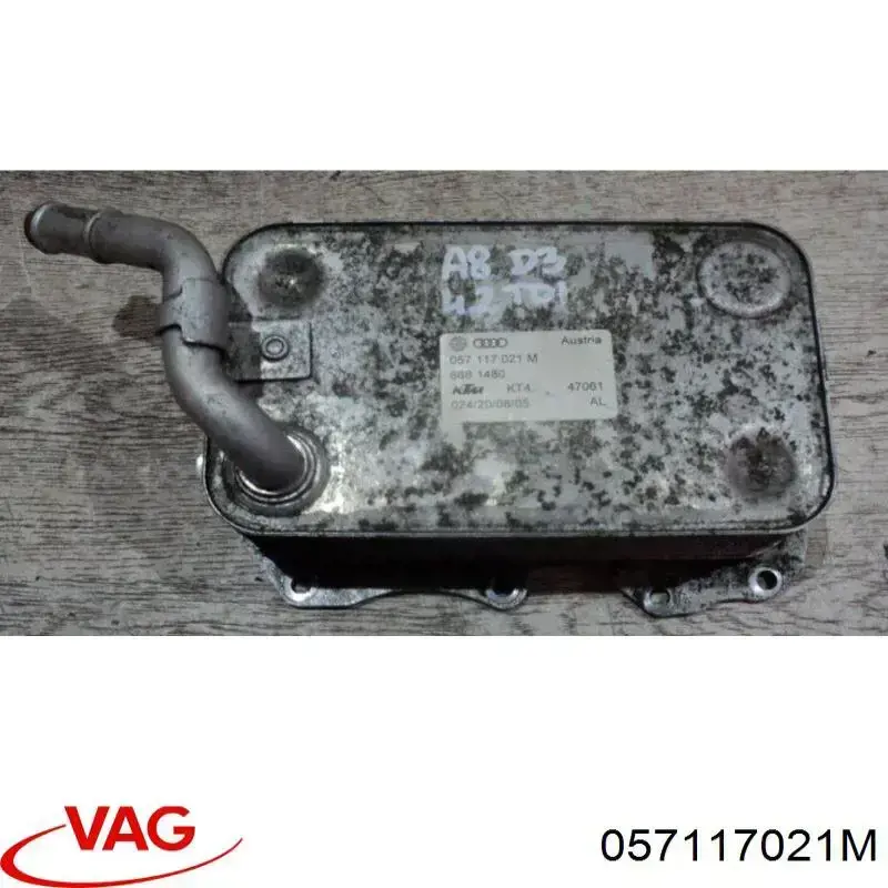 057117021M VAG радиатор масляный